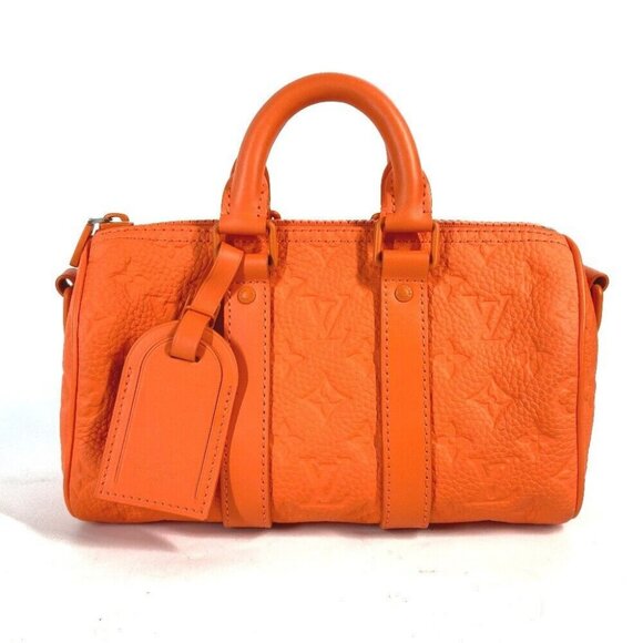 LOUIS VUITTON Monogram Keepall Bandouliere25 Bag Hand Bag - Picture 1 of 12